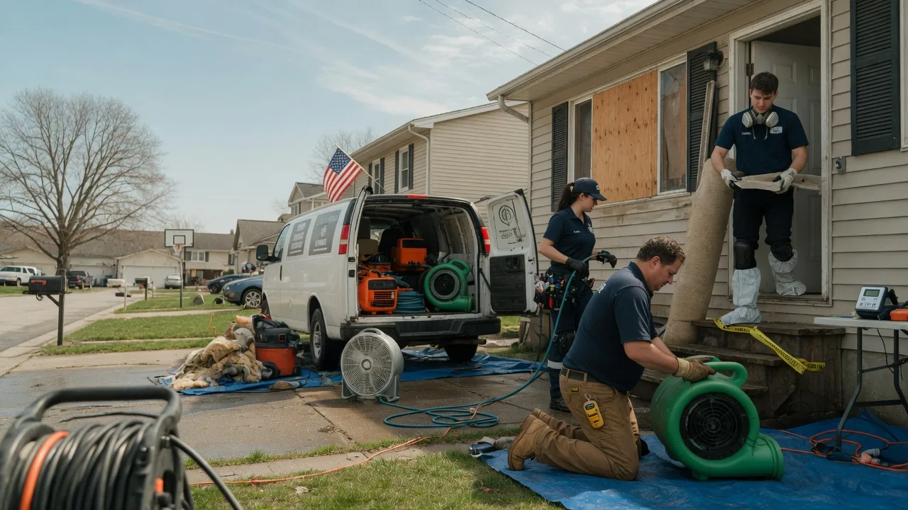 Water Damage Restoration in Pittsville, VA near me